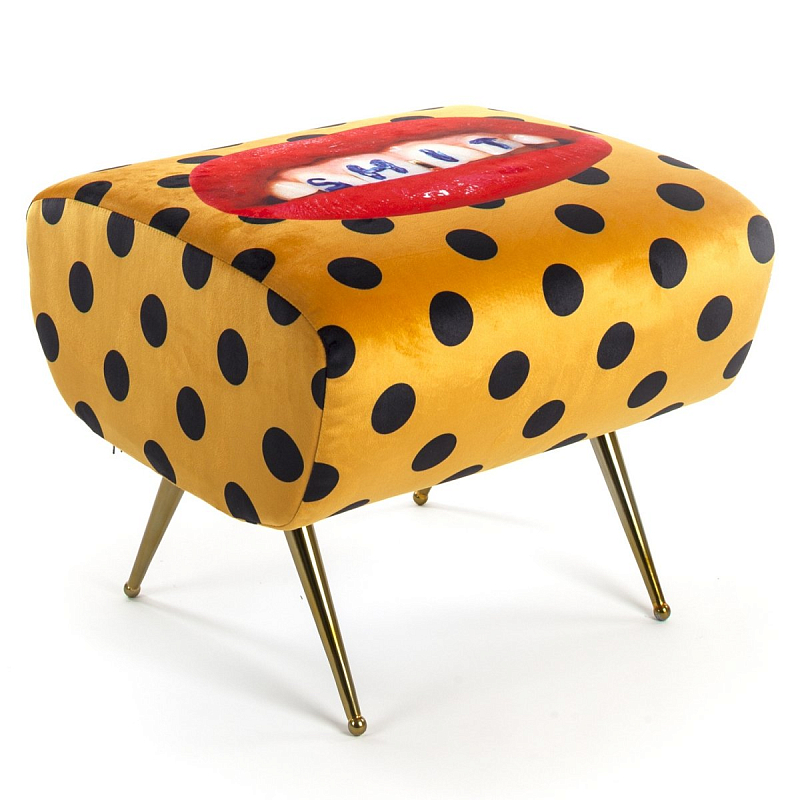 Оттоманка Seletti Pouf Shit Желтый Латунь Оттоманка Seletti Pouf Shit Желтый Латунь в Брянске | Loft Concept