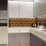 Гипсовая 3D панель с принтографией PM-38 варинант исполнения - 1 | Loft Concept в Брянске