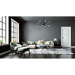 Люстра черного цвета на штанге Noir Supernova варинант исполнения - 3 | Loft Concept в Брянске