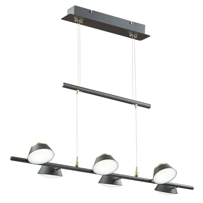 Люстра Solid Light Золотой Черный Люстра Solid Light Золотой Черный в Брянске | Loft Concept