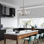  Люстра с прозрачными рифлеными цилиндрическими плафонами Kichler варинант исполнения - 26 | Loft Concept в Брянске