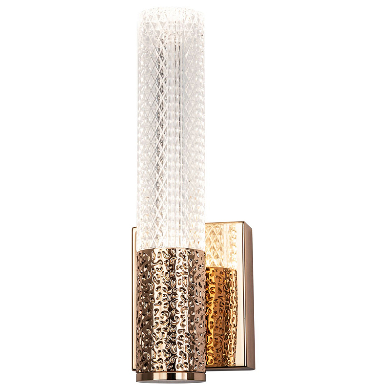 Бра Dew Drops Tube Gold Wall Lamp Прозрачный Золотой Бра Dew Drops Tube Gold Wall Lamp Прозрачный Золотой в Брянске | Loft Concept