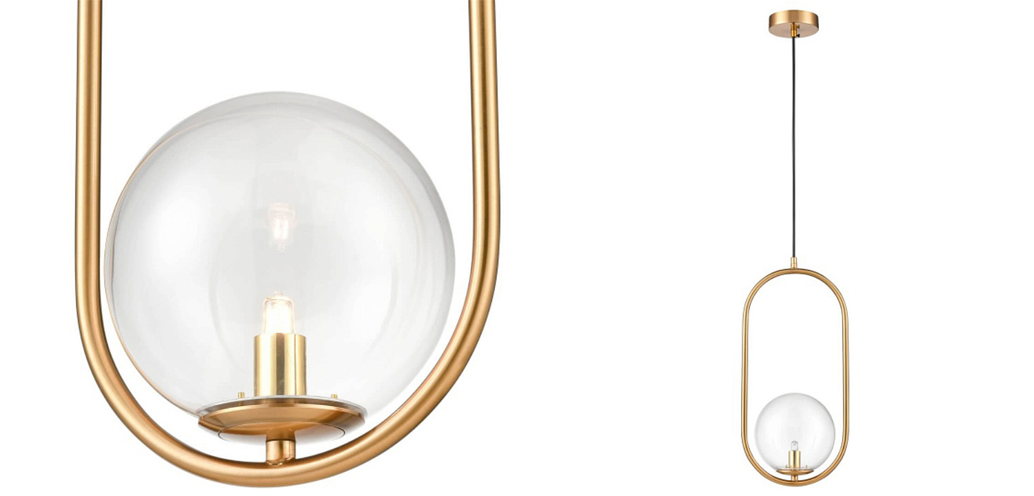 Подвесной светильник B.LUX C Ball oval gold Подвесной светильник B.LUX C Ball oval gold - Loft-Concept в Брянске