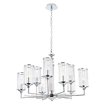 Люстра с 9-ю цилиндрическими стеклянными плафонами Jeanette варинант исполнения - 7 | Loft Concept в Брянске