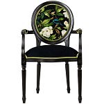 Стул с подлокотниками из бука с изображением птицы и цветов Blooming Birds варинант исполнения - 1 | Loft Concept в Брянске