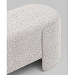 Банкетка Taks букле светло-серый варинант исполнения - 3 | Loft Concept в Брянске