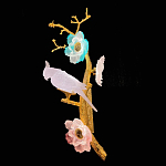 Бра с цветочным декором и птичкой Miscellaneous herbs варинант исполнения - 1 | Loft Concept в Брянске