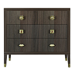 Бельевой Комод с 4 ящиками Elsa Dreams Walnut варинант исполнения - 6 | Loft Concept в Брянске