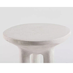 Дизайнерский журнальный стол белый на 3-х ножках в виде ступней African table варинант исполнения - 1 | Loft Concept в Брянске