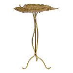 Столик приставной с столешницей Тропический лист Tropical Forest gold варинант исполнения - 1 | Loft Concept в Брянске