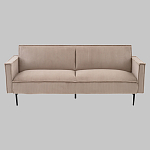 Диван современный вельветовый прямой Worcester Бежевый  варинант исполнения - 2 | Loft Concept в Брянске