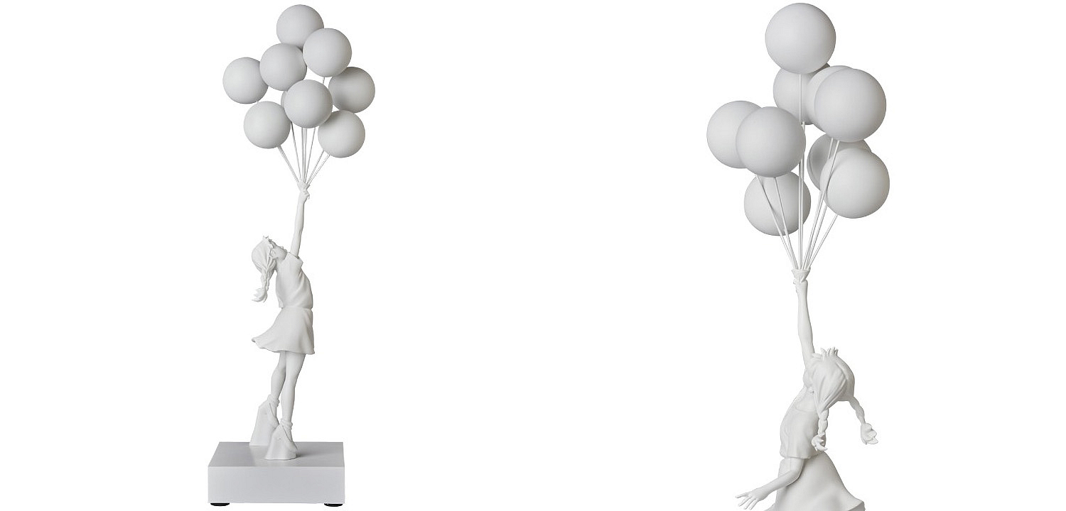 Статуэтка Flying Balloons Girl white Статуэтка Flying Balloons Girl white - Loft-Concept в Брянске
