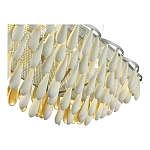 Люстра с подвесками в форме капель на серебристом каркасе Raindrop варинант исполнения - 4 | Loft Concept в Брянске