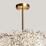 Люстра многоярусная с объемными прозрачными цветами Hanging Flowers варинант исполнения - 10 | Loft Concept в Брянске