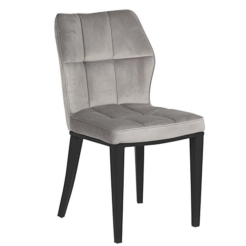 Стул Deffo Chair Серый Черный Стул Deffo Chair Серый Черный в Брянске | Loft Concept