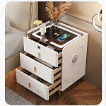 Умная прикроватная тумбочка c зарядкой для телефона Smart Furniture варинант исполнения - 5 | Loft Concept в Брянске