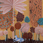 Мебельная ткань Oasis Terracotta Велюр  варинант исполнения - 1 | Loft Concept в Брянске