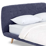 Кровать с мягким изголовьем Palmer Bed варинант исполнения - 12 | Loft Concept в Брянске