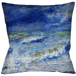 Подушка декоративная морской принт Impressionism in Art варинант исполнения - 1 | Loft Concept в Брянске