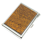 Портсигар с газовой зажигалкой из натурального камня Яшма Змеиная Stone Cigarettes Cases варинант исполнения - 6 | Loft Concept в Брянске