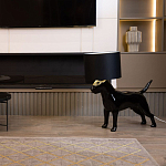 Лампа COLLECTION OF DOGS с абажуром Бультерьер варинант исполнения - 8 | Loft Concept в Брянске