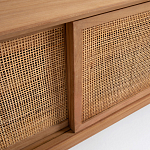 ТВ-тумба из массива тика Busto TV Stand варинант исполнения - 4 | Loft Concept в Брянске