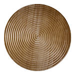 Журнальный столик с круглой фактурной столешницей из натурального дерева Vortex варинант исполнения - 2 | Loft Concept в Брянске