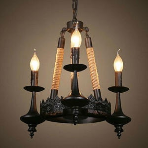 Люстра 3-Light Rustic Chandelier