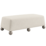 Дизайнерская Банкетка Wakonda с деревянными шариками  варинант исполнения - 1 | Loft Concept в Брянске