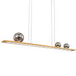 Светодиодная линейная люстра IONA Сhandelier gold 103 варинант исполнения - 1 | Loft Concept в Брянске