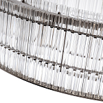 Подвесная люстра в форме круга Light Source Antique Nickel варинант исполнения - 2 | Loft Concept в Брянске