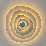 Потолочная люстра круглая многослойная Multilayering варинант исполнения - 9 | Loft Concept в Брянске