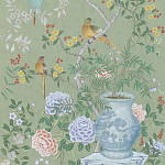 Обои ручная роспись Temple Newsam Mercury Grey варинант исполнения - 3 | Loft Concept в Брянске