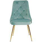 Стул в мятной велюровой обивке Ward Mint Velour Chair варинант исполнения - 2 | Loft Concept в Брянске