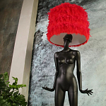 Лампа MANNEQUIN LAMP с абажуром модельный позинг варинант исполнения - 6 | Loft Concept в Брянске