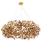 Люстра подвесная круглая с многочисленными металлическими круглыми элементами Terzani Argent варинант исполнения - 4 | Loft Concept в Брянске