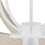 Подвесной светильник из дерева в форме сферы Eco Light варинант исполнения - 1 | Loft Concept в Брянске