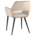 Стул с подлокотниками бежевый NEASAN STOOL варинант исполнения - 5 | Loft Concept в Брянске