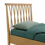 Кровать детская из массива гевеи Eliza варинант исполнения - 4 | Loft Concept в Брянске