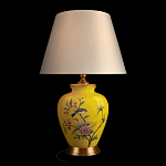 Настольная лампа желтая с изображением птиц Slip Away варинант исполнения - 8 | Loft Concept в Брянске