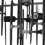 Люстра черная остроконечной формы Black Satin варинант исполнения - 2 | Loft Concept в Брянске