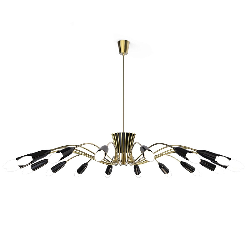 Люстра NORAH SUSPENSION Delightful Черный Золотой Люстра NORAH SUSPENSION Delightful Черный Золотой в Брянске | Loft Concept