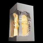 Встраиваемый в стену гипсовый светильник под покраску с колоннами и арками в античном стиле Antiquity Athena варинант исполнения - 7 | Loft Concept в Брянске