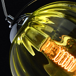 Подвесной светильник со стеклянном плафоном в форме бокала Kaleido варинант исполнения - 31 | Loft Concept в Брянске