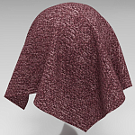 Мебельная ткань Шенилл фиолетовый цвет 138 см T4-25 варинант исполнения - 8 | Loft Concept в Брянске