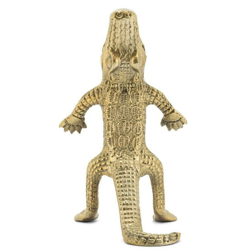 Подсвечник Candleholder Croco Small Золотой Подсвечник Candleholder Croco Small Золотой в Брянске | Loft Concept