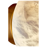 Бра в форме диска из натурального камня Cryptocrystalline Stone варинант исполнения - 3 | Loft Concept в Брянске