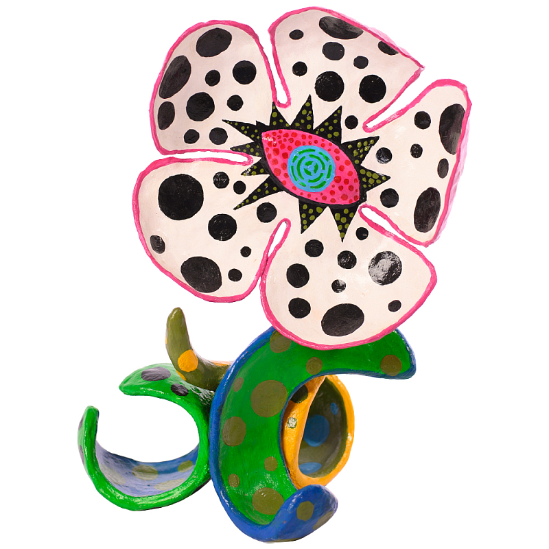 Декоративная статуэтка Yayoi Kusama Flowers that Bloom at Midnight Pink Розовый Мульти Декоративная статуэтка Yayoi Kusama Flowers that Bloom at Midnight Pink Розовый Мульти в Брянске | Loft Concept