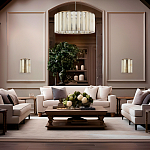 Люстра с абажуром из стекла и премиального алебастра Ravishment варинант исполнения - 7 | Loft Concept в Брянске