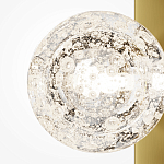 Бра с плафоном из прозрачного стекла с пузырьками воздуха Effervia варинант исполнения - 3 | Loft Concept в Брянске